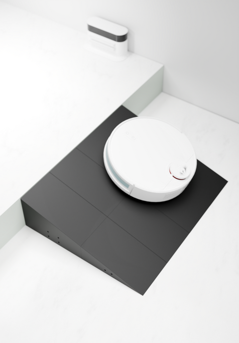 Individuelle XXL Saugroboter Rampe