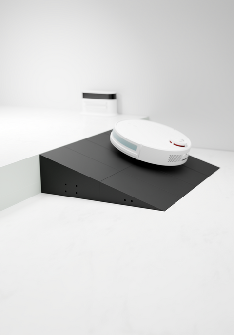 Individuelle XXL Saugroboter Rampe