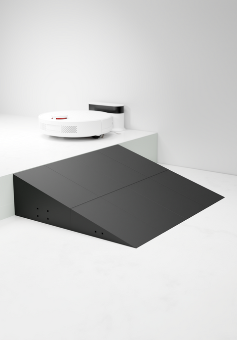 Individuelle XXL Saugroboter Rampe